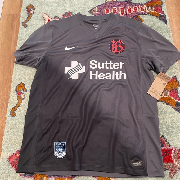 Nike Bay FC 2024 NWSL Men’s Inaugural Season Soccer Jersey XL NWT - Picture 2 of 11